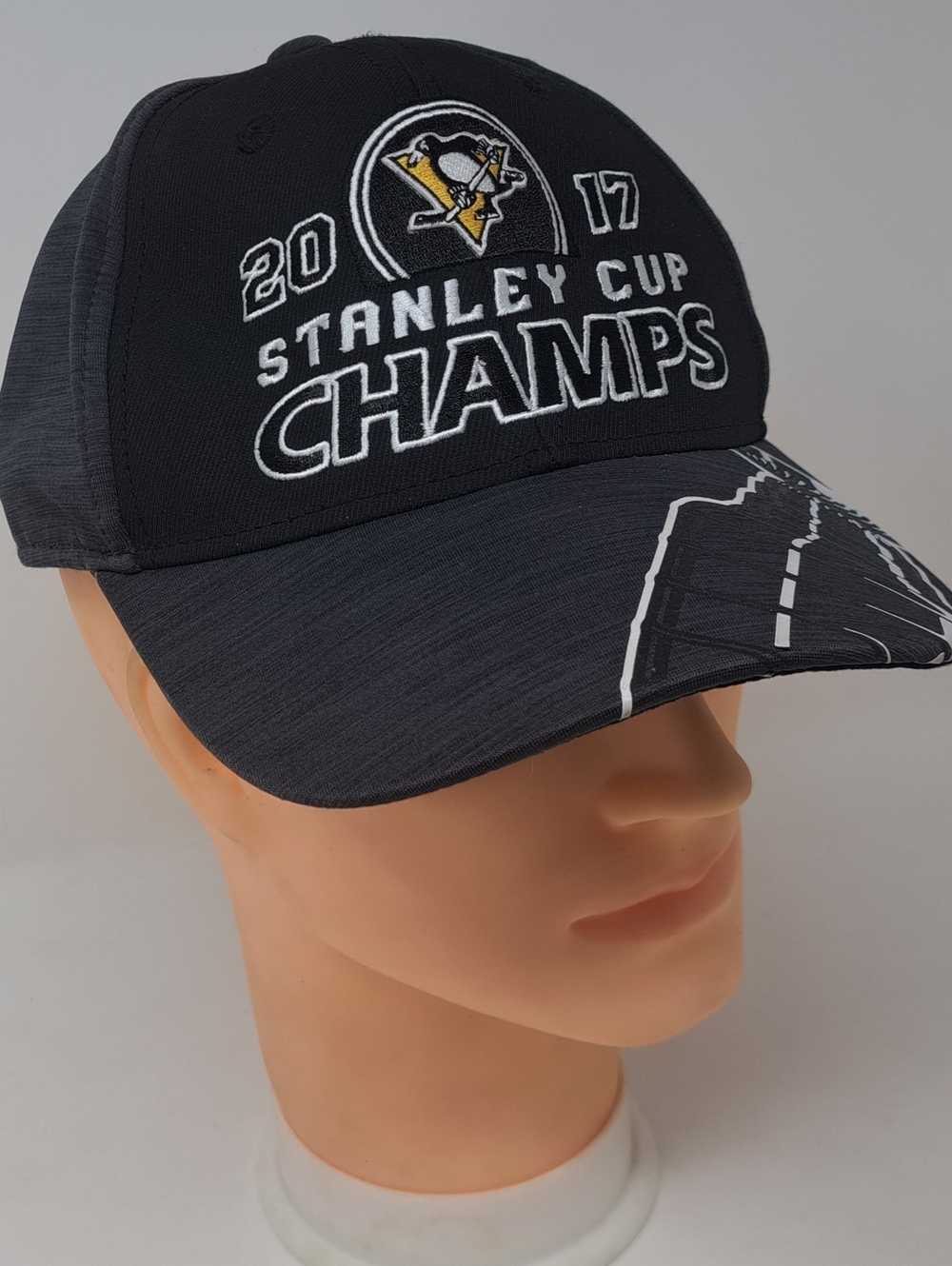 Reebok Pittsburgh Penquins NHL Stanley Cup 2017 Snapback Hat Hockey Adult O/S